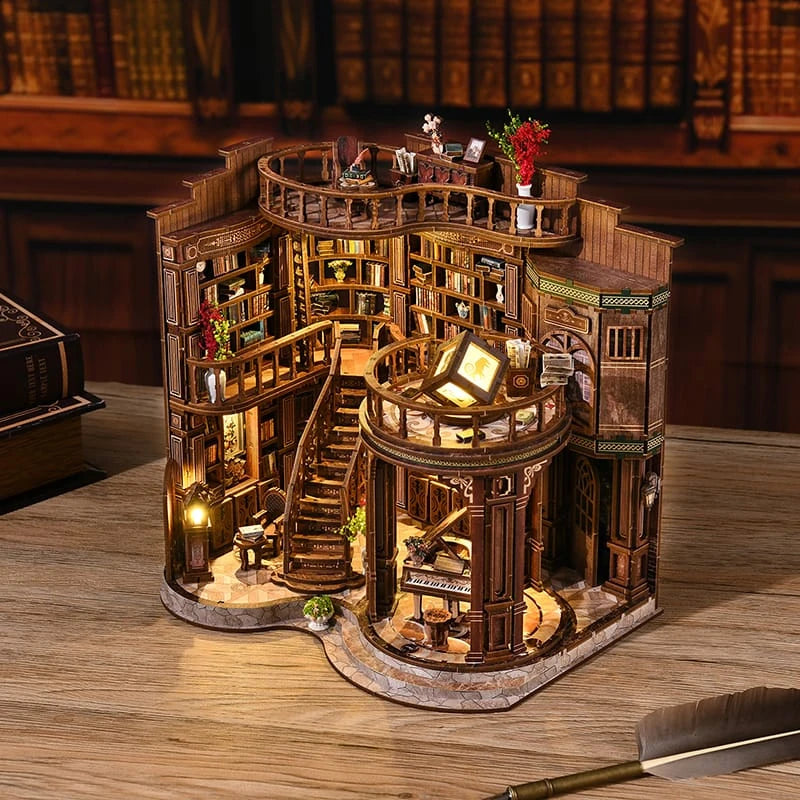 Dreamy Library Miniature Model