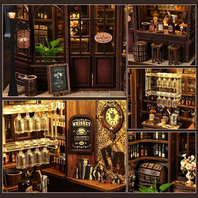Corner Tavern Miniature Model Kit