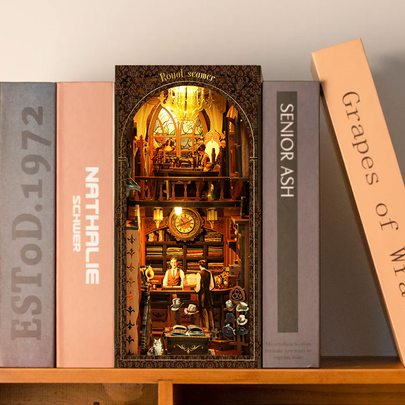 DIY Retro Dressmaker Book Nook Kit