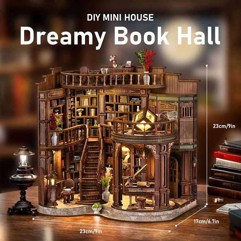 Dreamy Library Miniature Model