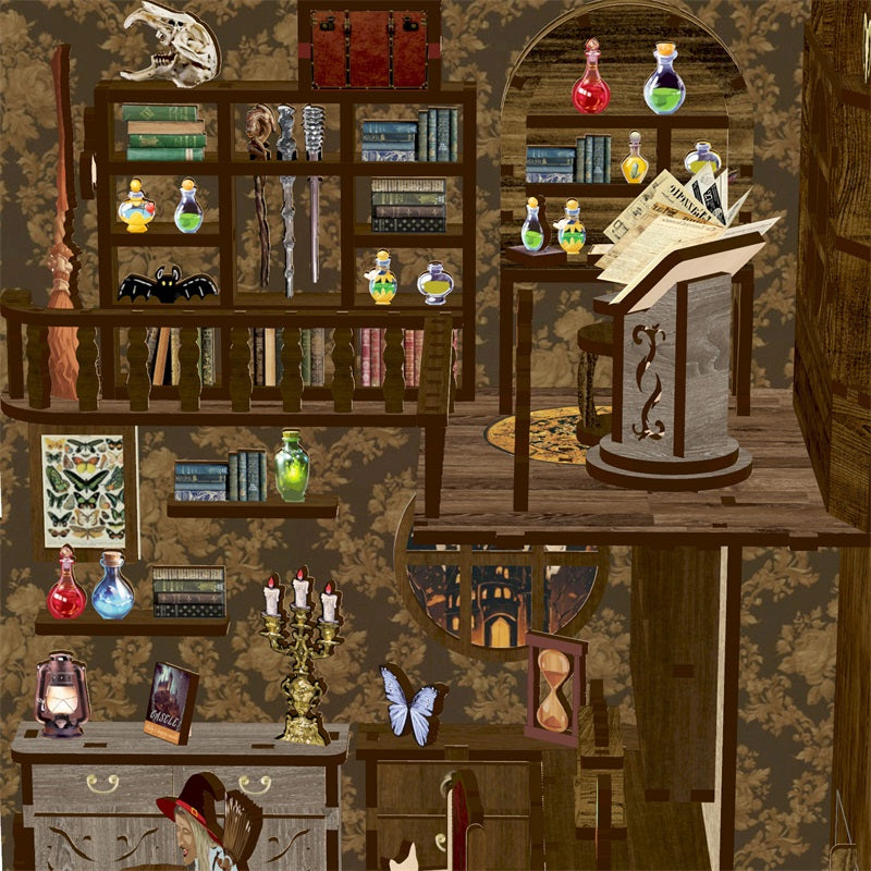 Secret Magic Potion Book Nook Kit