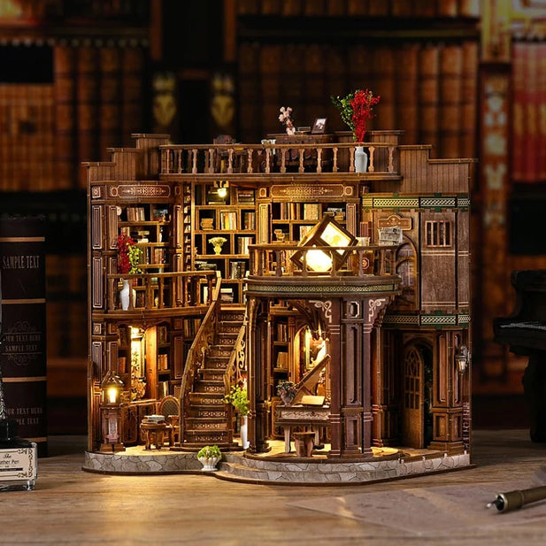 Dreamy Library Miniature Model