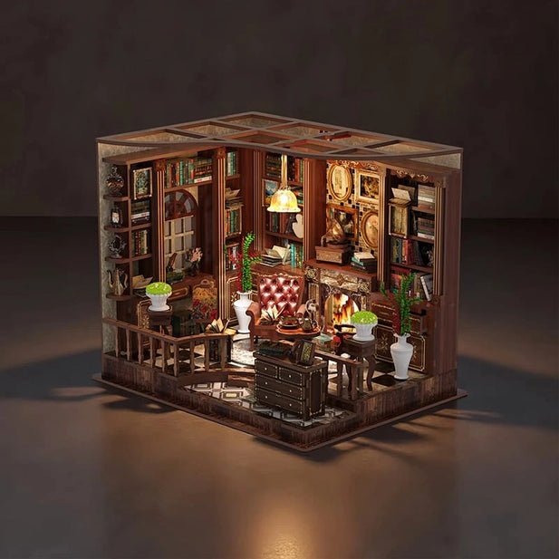 Left Bank Reading Nook Miniature Model