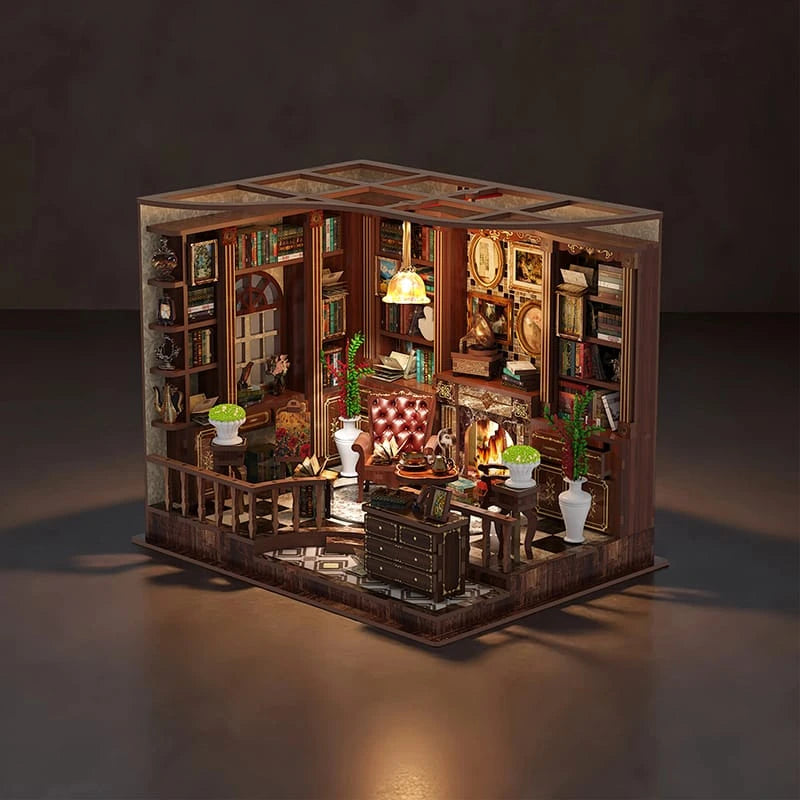 Left Bank Reading Nook Miniature Model