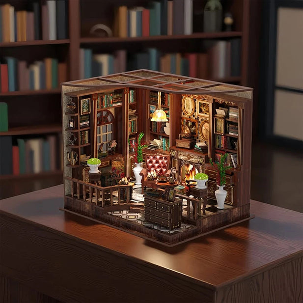 Left Bank Reading Nook Miniature Model
