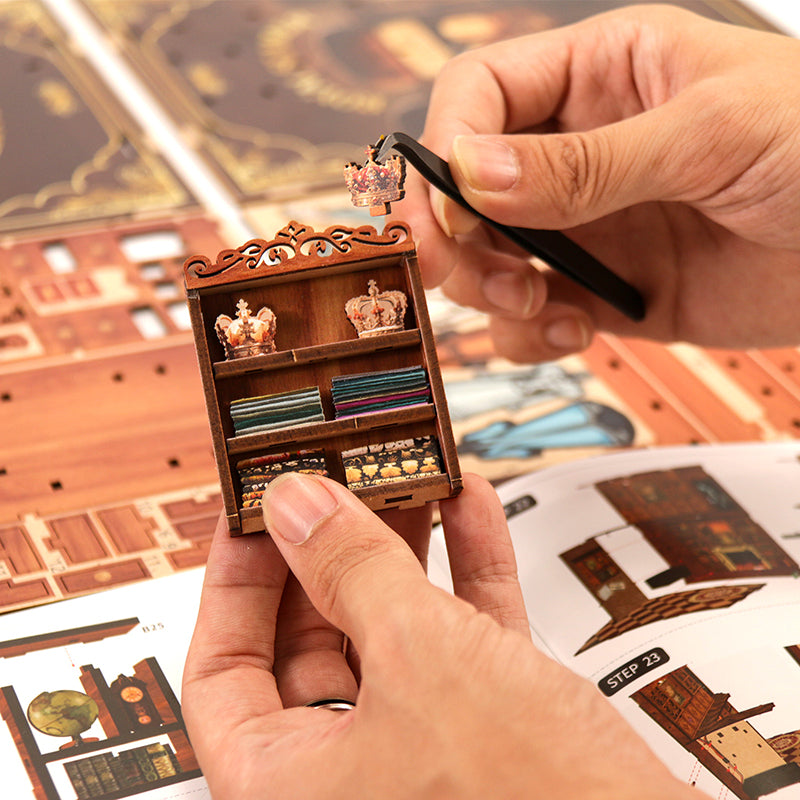 DIY Retro Dressmaker Book Nook Kit