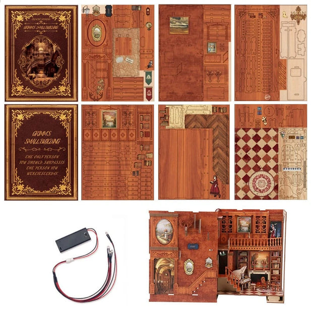 Grimm's Cabin Book Nook Kits
