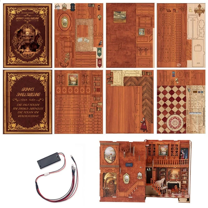 Grimm's Cabin Book Nook Kits