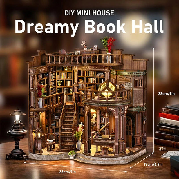 Dreamy Library Miniature Model