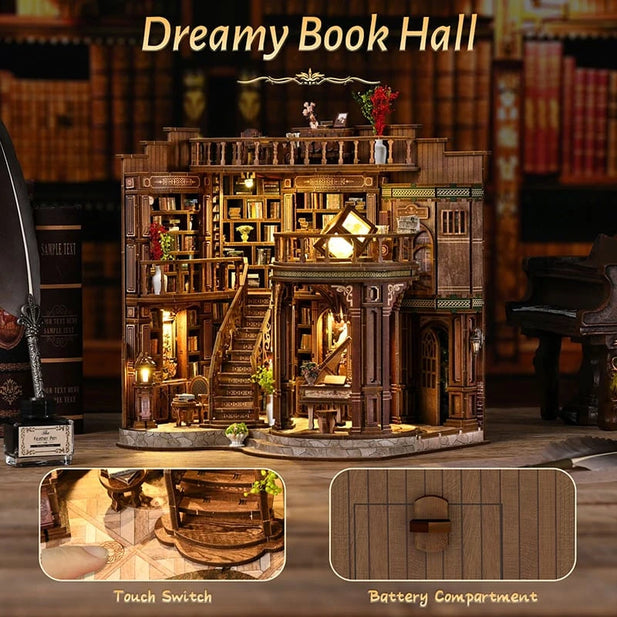Dreamy Library Miniature Model