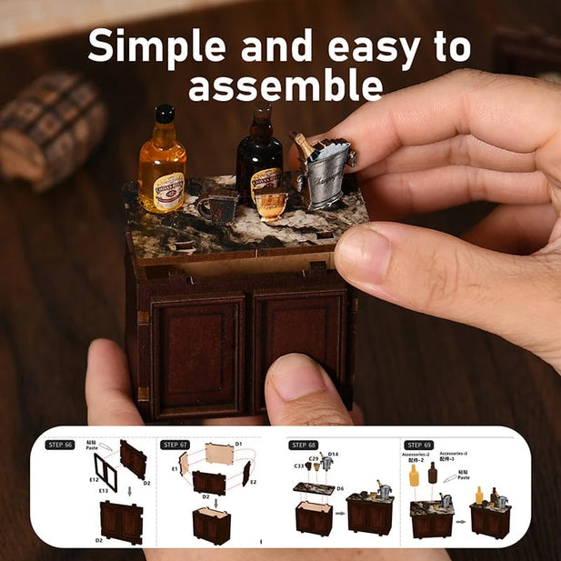 Corner Tavern Miniature Model Kit