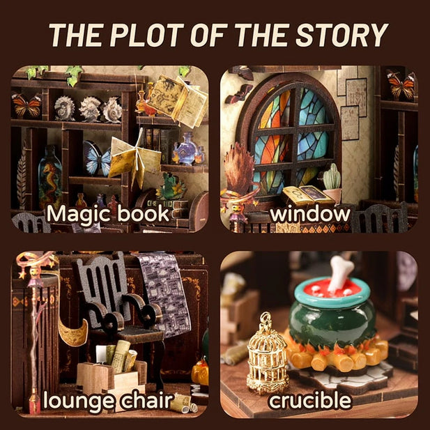 DIY Potion Shop Dollhouse Kit
