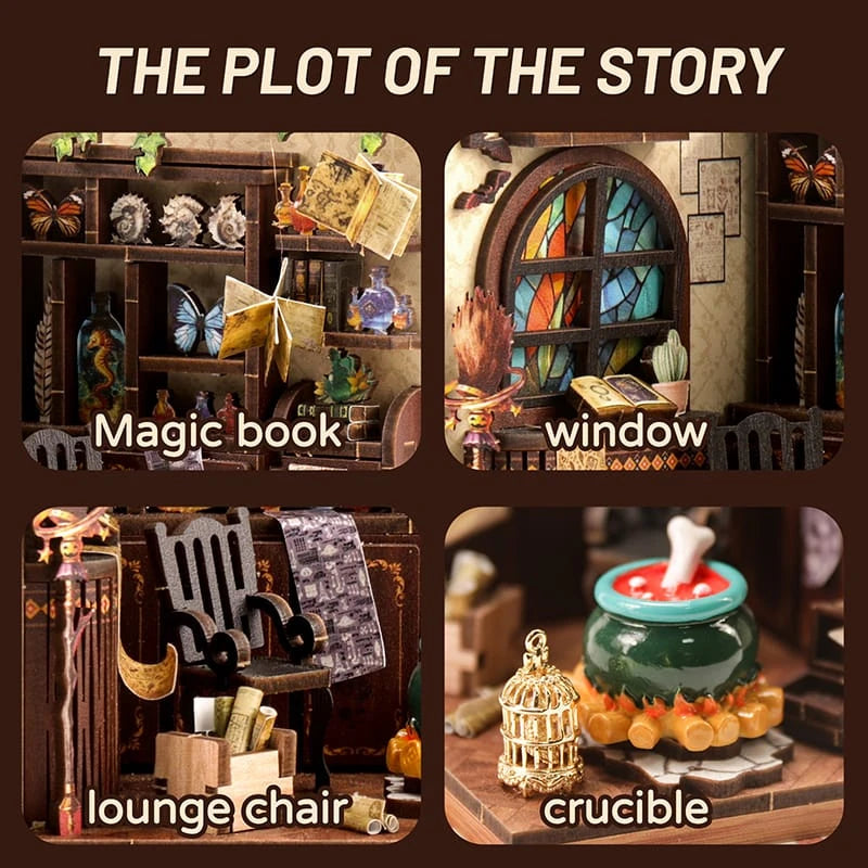 DIY Potion Shop Dollhouse Kit