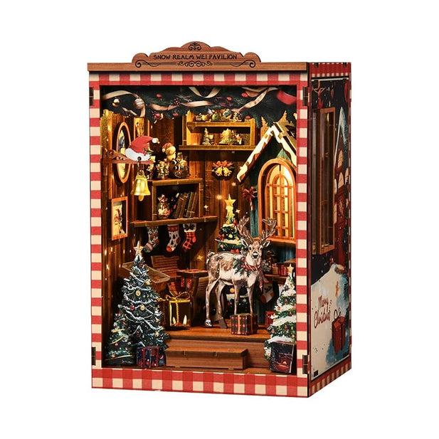 Winter Wonderland DIY Book Nook